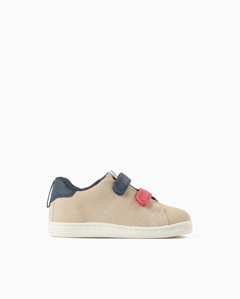 Zapatillas deportivas de bebé niño con suela antideslizante y tiras autoadherentes - Zippy - Multicolor Multicolor-1