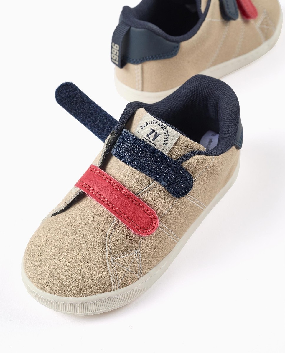 Zapatillas deportivas de bebé niño con suela antideslizante y tiras autoadherentes - Zippy - Multicolor Multicolor-3