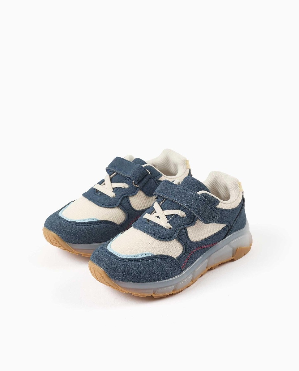 Zapatillas deportivas de niño con luces y suela antideslizante - Zippy - Multicolor Multicolor-2