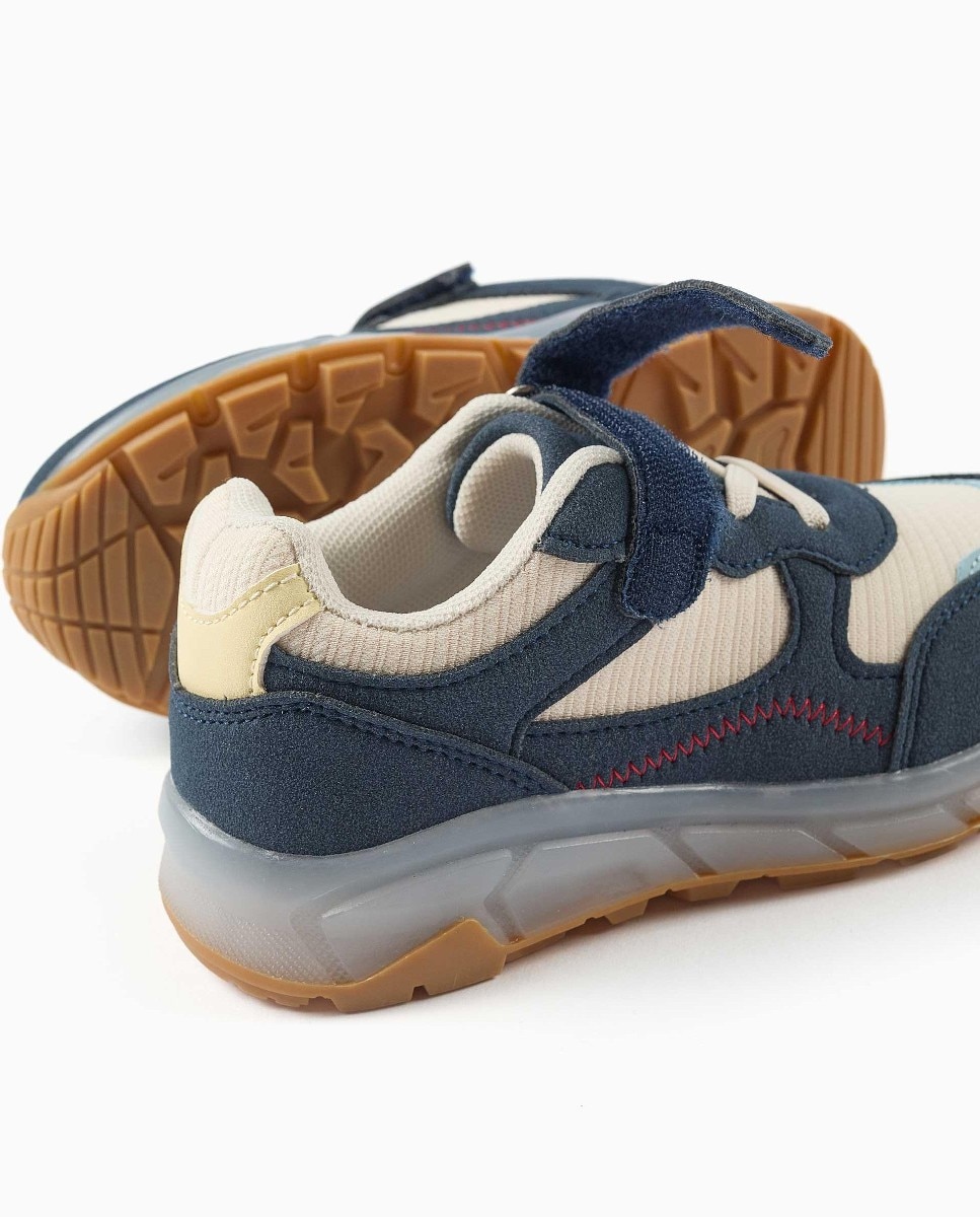 Zapatillas deportivas de niño con luces y suela antideslizante - Zippy - Multicolor Multicolor-4