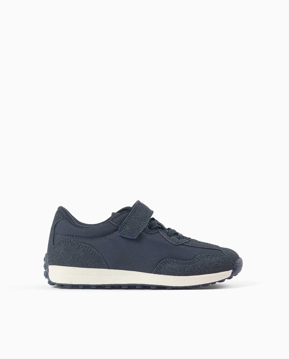 Imagen 1 de Zapatillas bajas de niño con interior respirable y suela antideslizante Azul