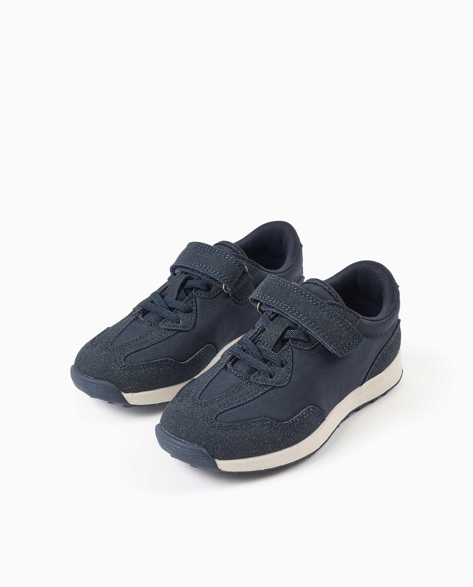Imagen 2 de Zapatillas bajas de niño con interior respirable y suela antideslizante - Zippy - Azul Azul