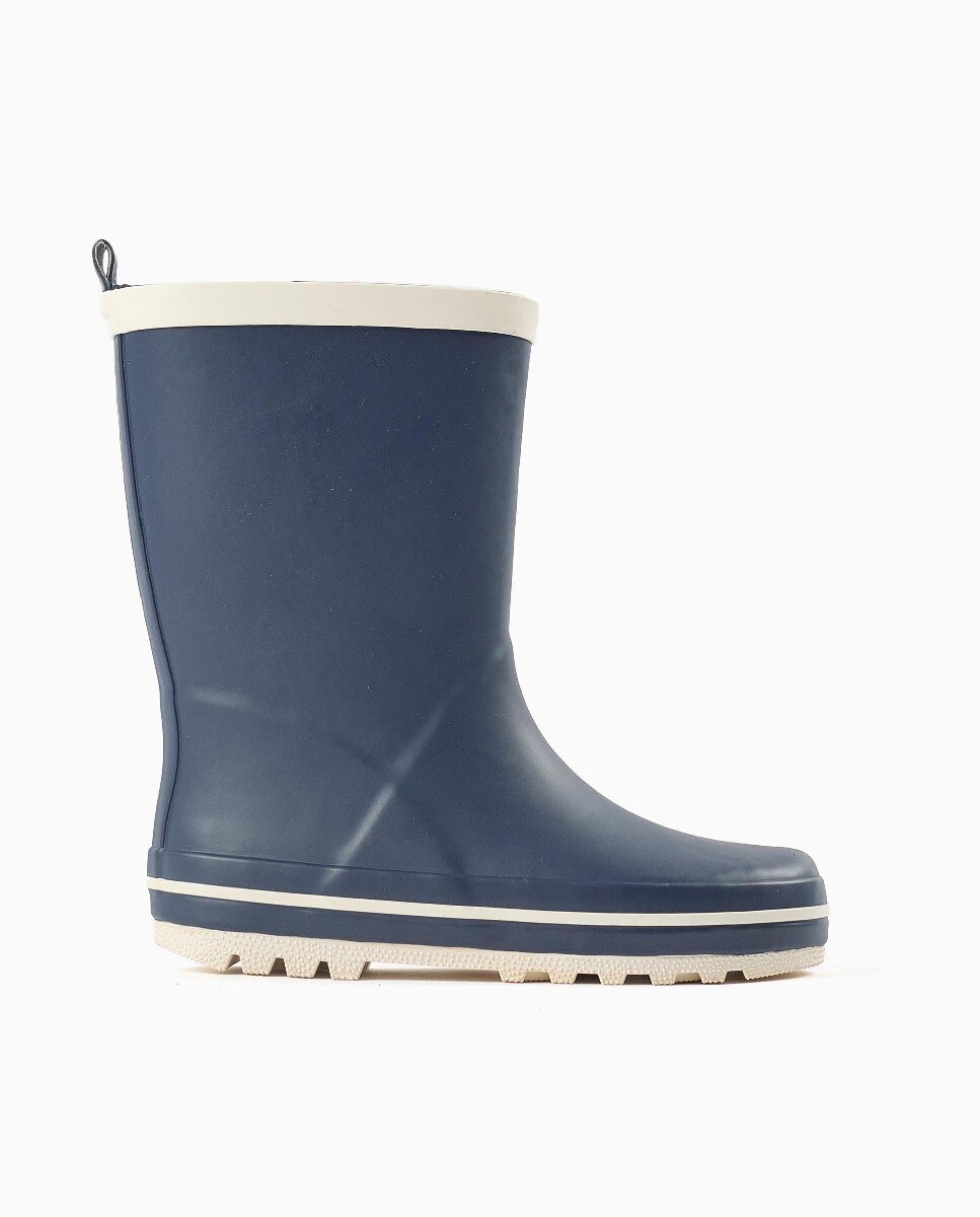 Botas de agua de niño de goma y con suela antideslizante - Zippy - Azul Azul-1