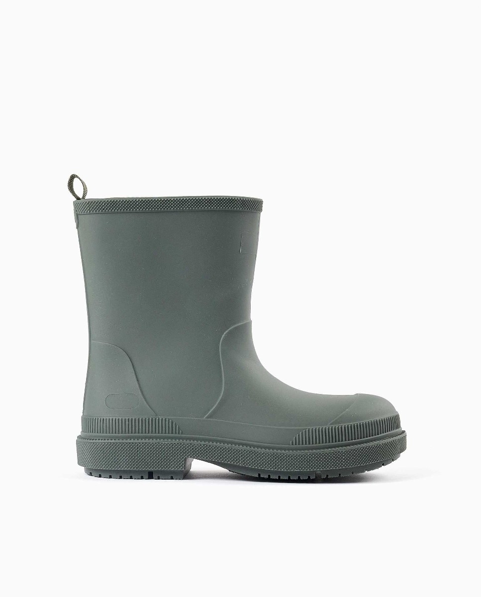 Botas de agua de niño de goma y con suela antideslizante - Zippy - Verde Verde-1