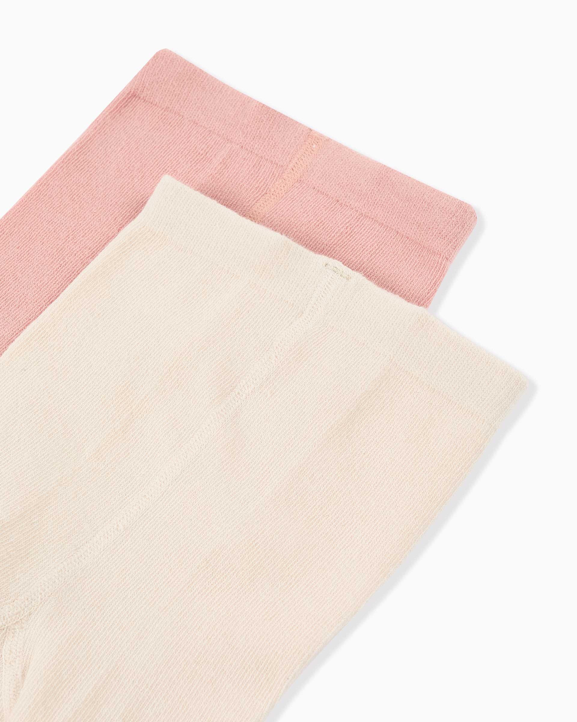 Imagen 2 de Pack de 2 leotardos de bebé niña de punto calado y con cintura elástica - Zippy - Multicolor Multicolor