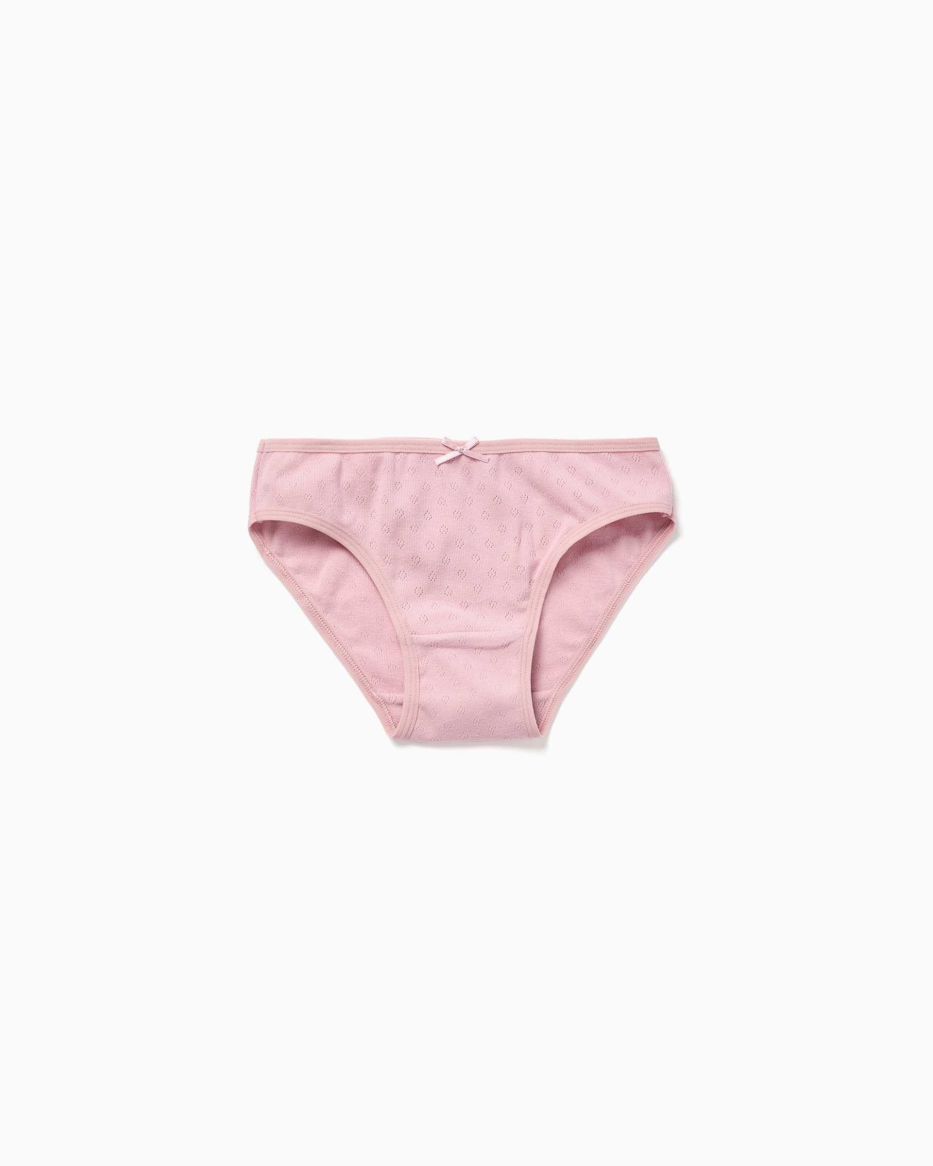 Pack de 5 bragas de niña de algodón y con cintura elástica - Zippy - Multicolor Multicolor-3