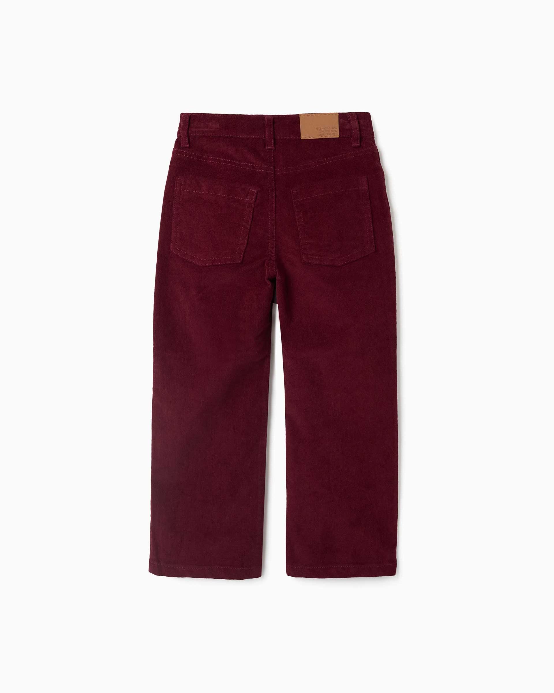 Pantálon de niño de pana y de corte recto - Zippy - Rojo Rojo-3