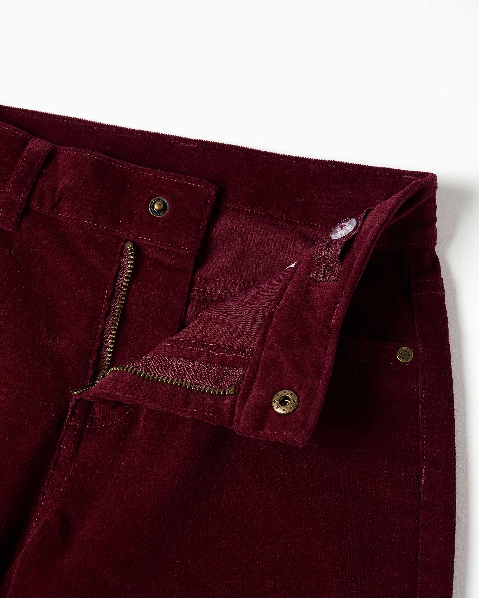 Pantálon de niño de pana y de corte recto - Zippy - Rojo Rojo-2