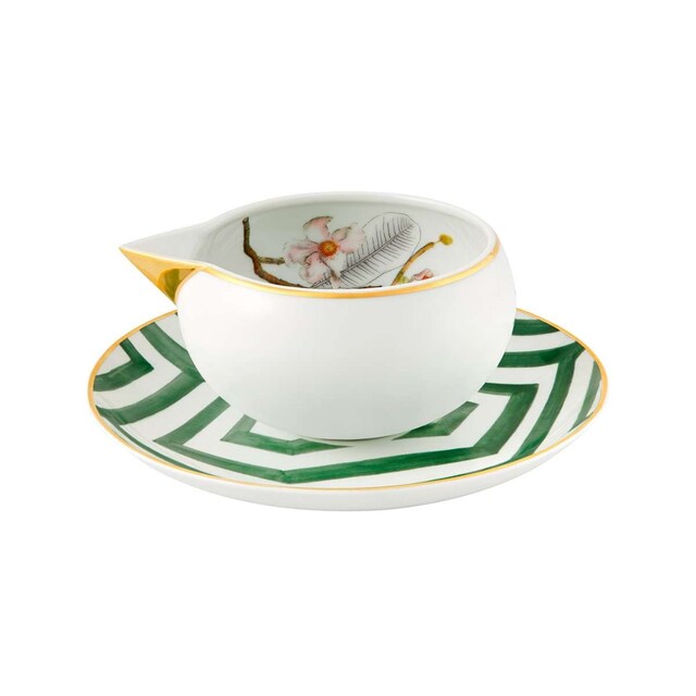 Imagen 0 de Salsera con plato Amazonía Vista Alegre