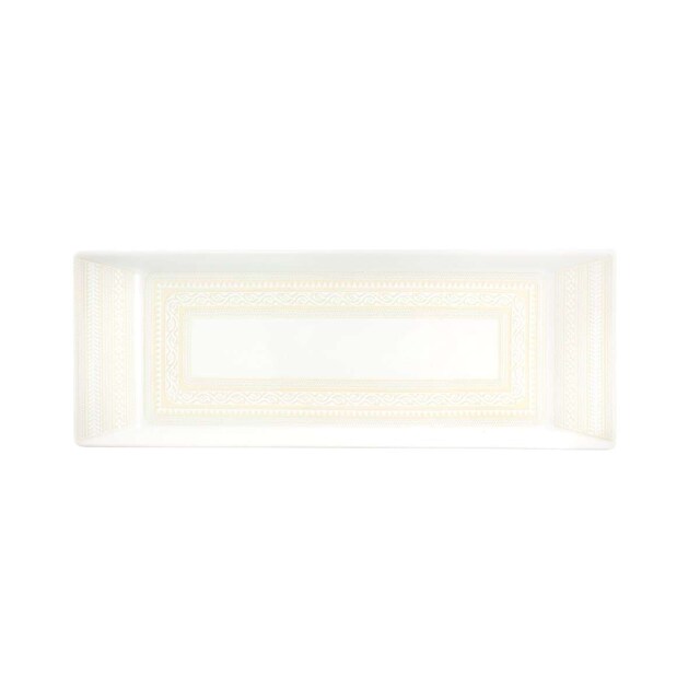 Imagen 0 de Bandeja rectangular Ivory Vista Alegre