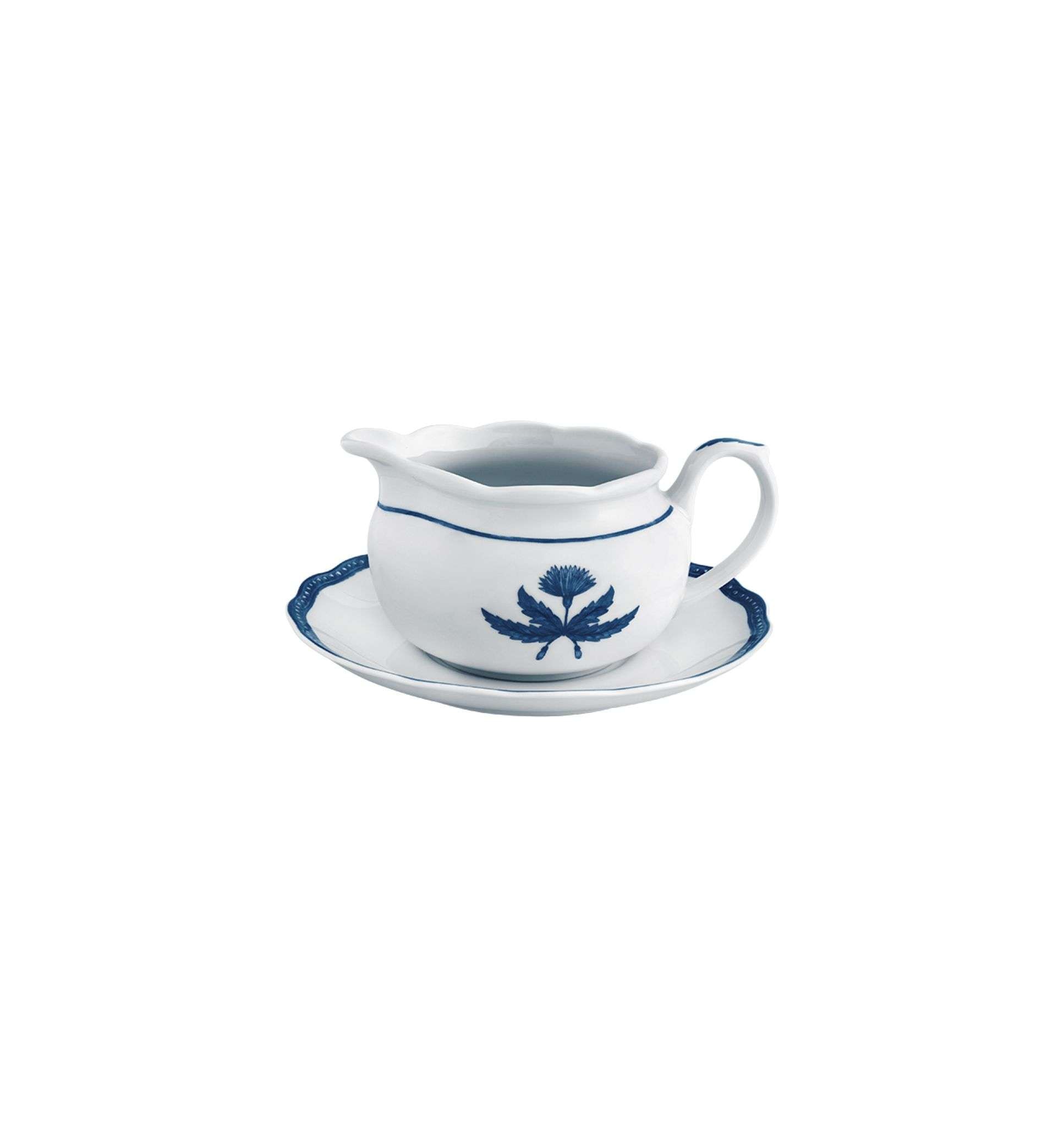 Imagen 0 de Salsera con plato Jane Azul Azul