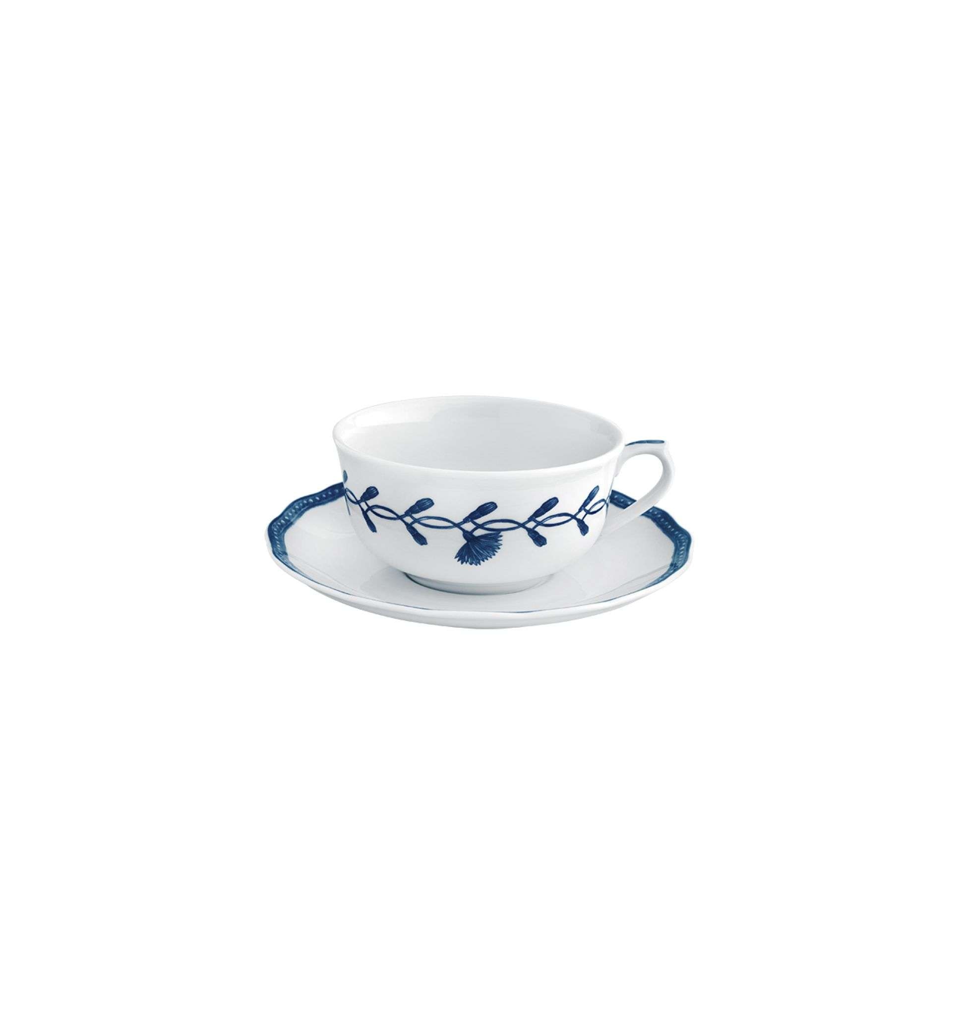 Imagen 1 de Taza de desayuno con plato Jane - Azul Azul