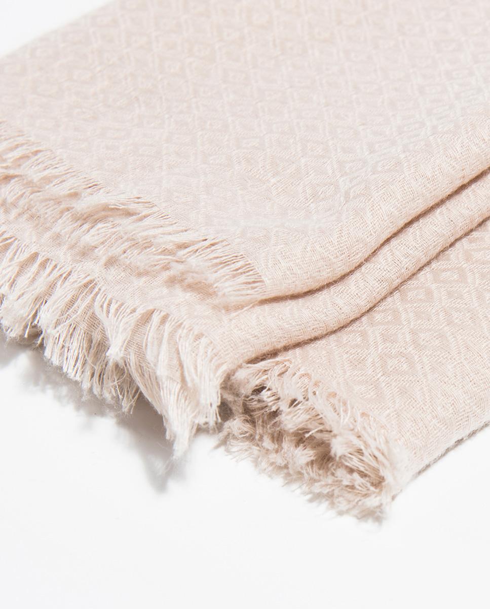 Pañuelo con pespuntes en liso - Parfois - Beige Beige-4