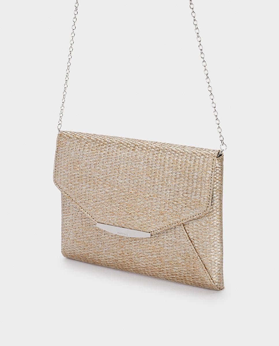 Soho Purificacion Garcia Bolso Dorado Bolso Purificación García