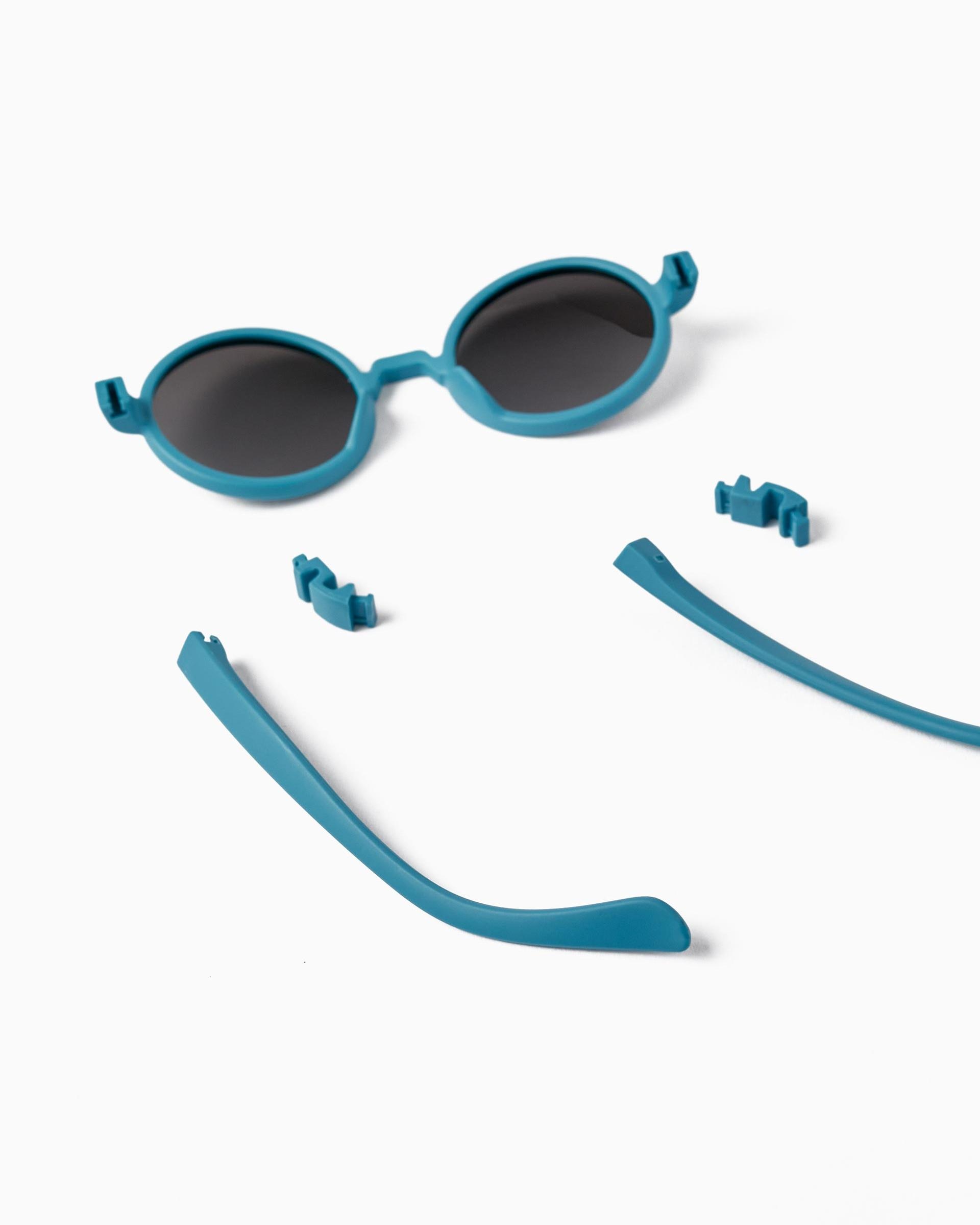 Imagen 3 de Gafas de sol de bebé niño con protección UV Nivel 3 - Zippy - Azul Azul