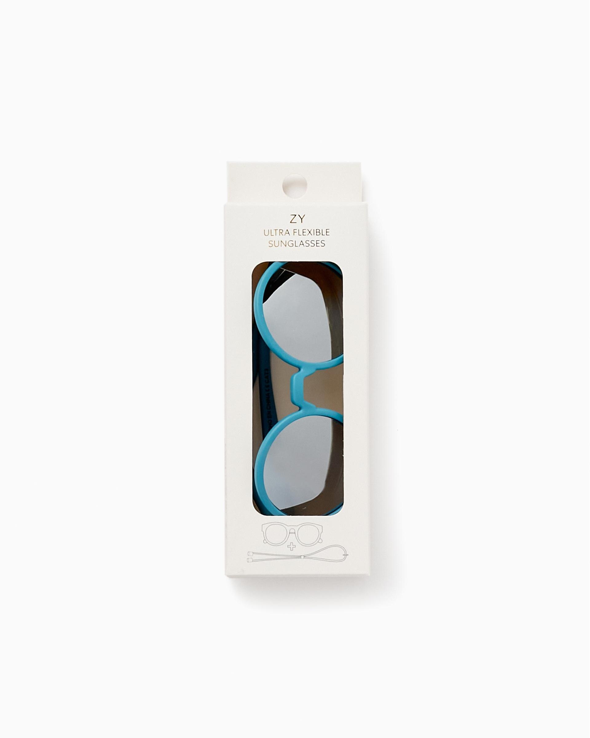 Imagen 4 de Gafas de sol de bebé niño con protección UV Nivel 3 - Zippy - Azul Azul