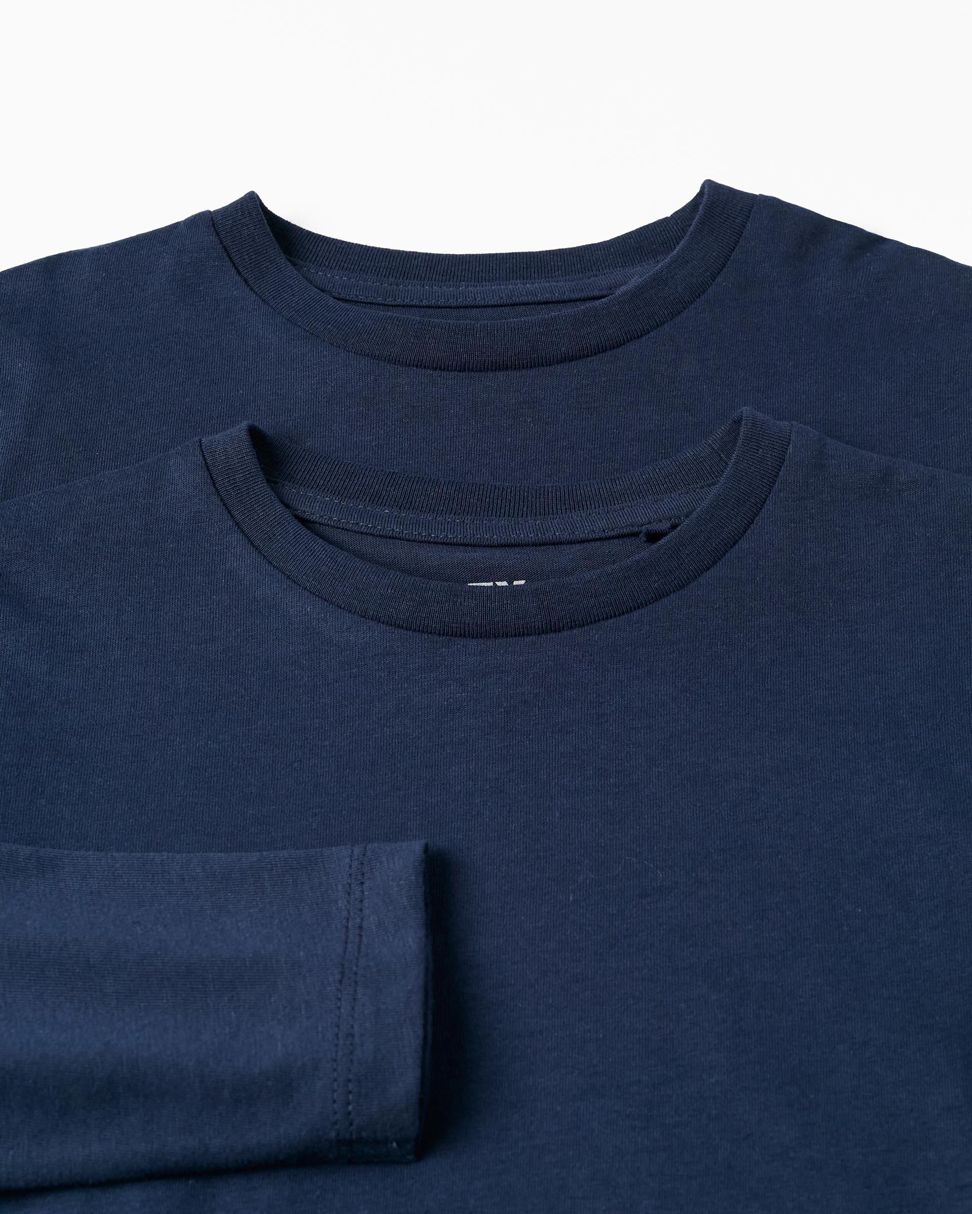 Imagen 3 de Pack de 2 camisetas de niño 100% algodón logo estampado - Zippy - Azul marino Azul marino