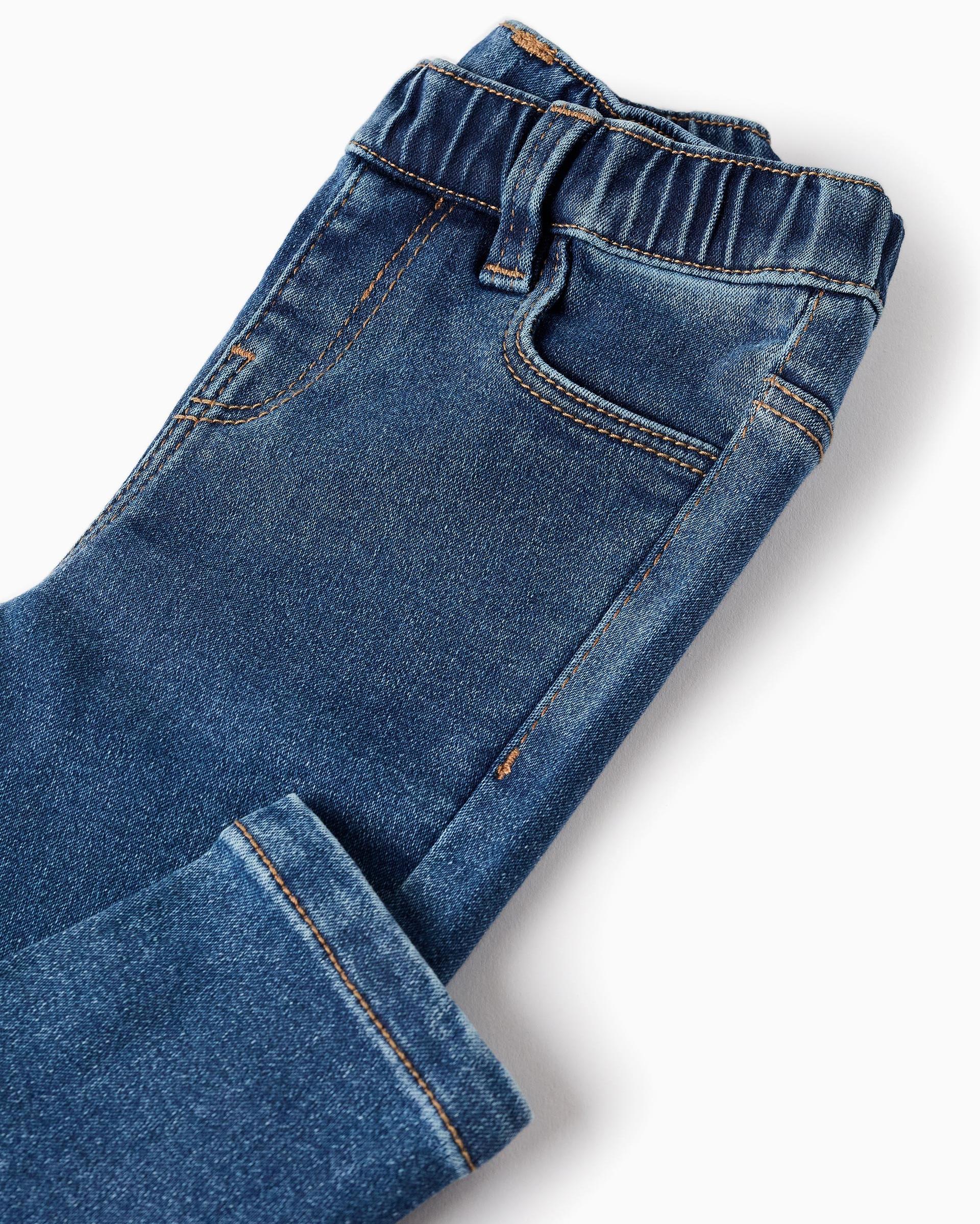 Vaquero de bebé con cintura elástica y ajustable - Zippy - Azul denim Azul denim-4