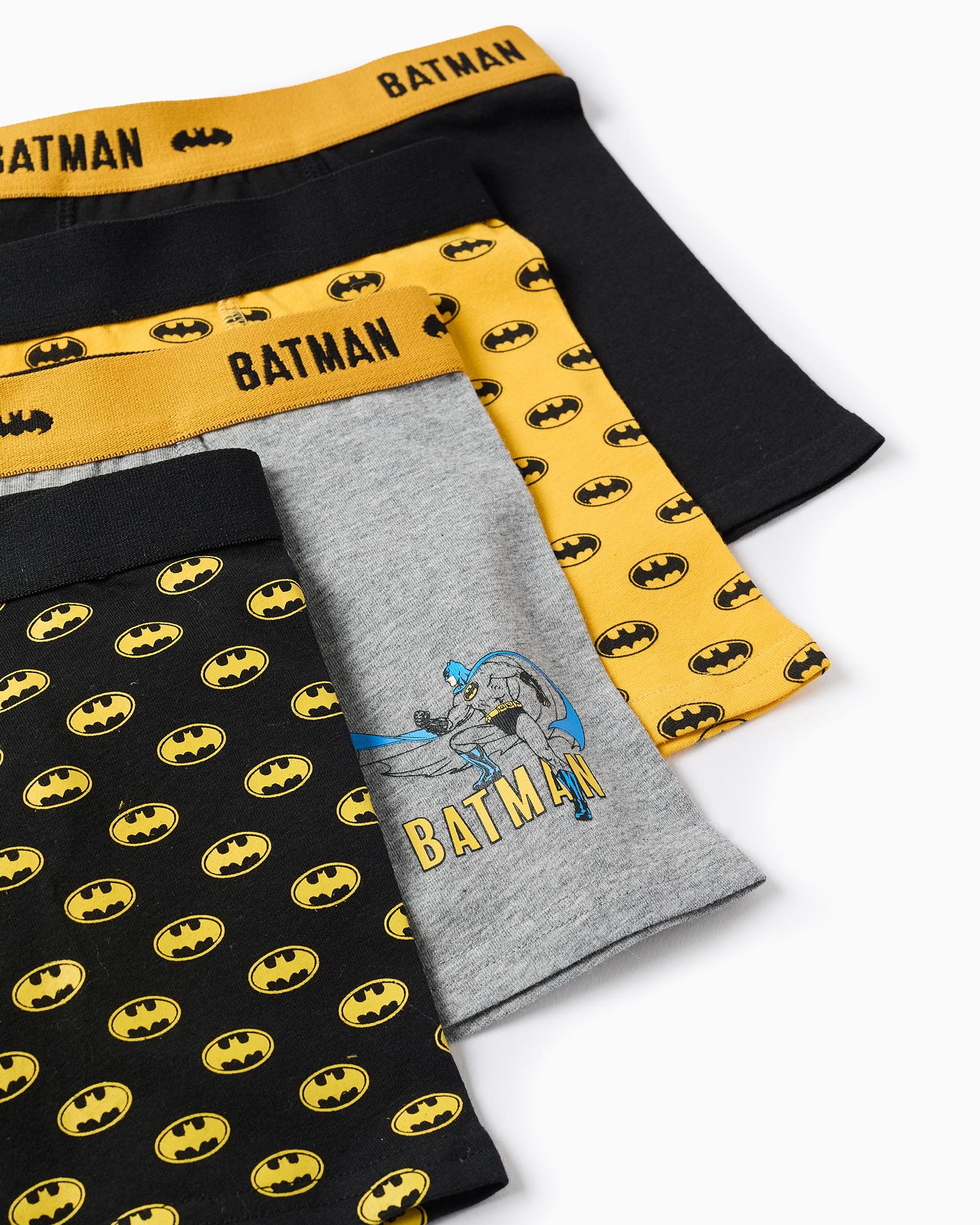 Pack de 4 calzoncillos bóxer de niño motivo Batman cintura elástica - Zippy - Multicolor Multicolor-3