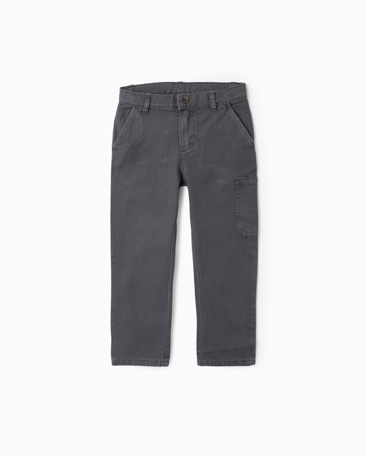 Imagen 0 de Pantálon de niño de sarga bolsillos cargo