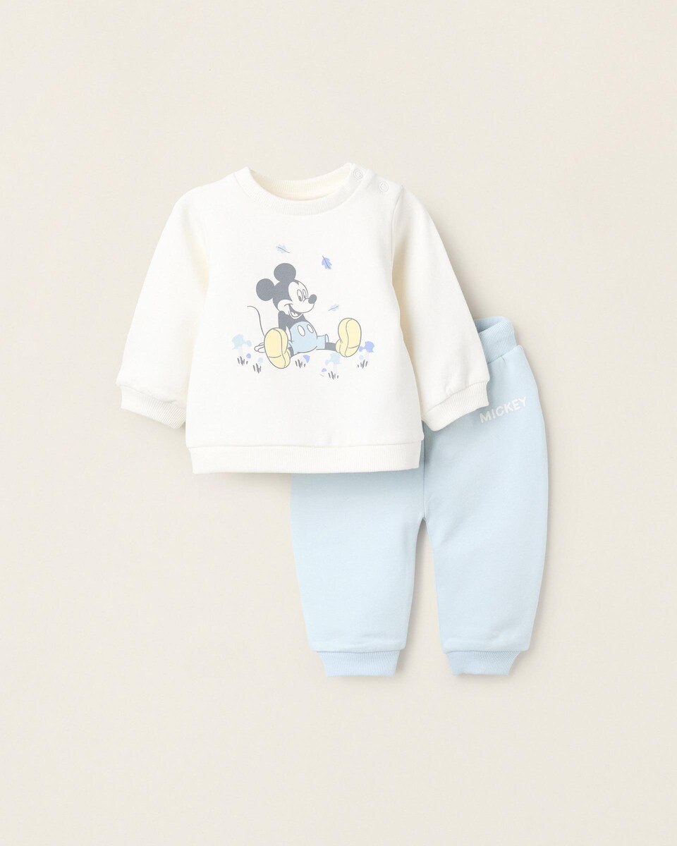 Conjunto de ropa deportiva de bebé perchado y motivo Mickey