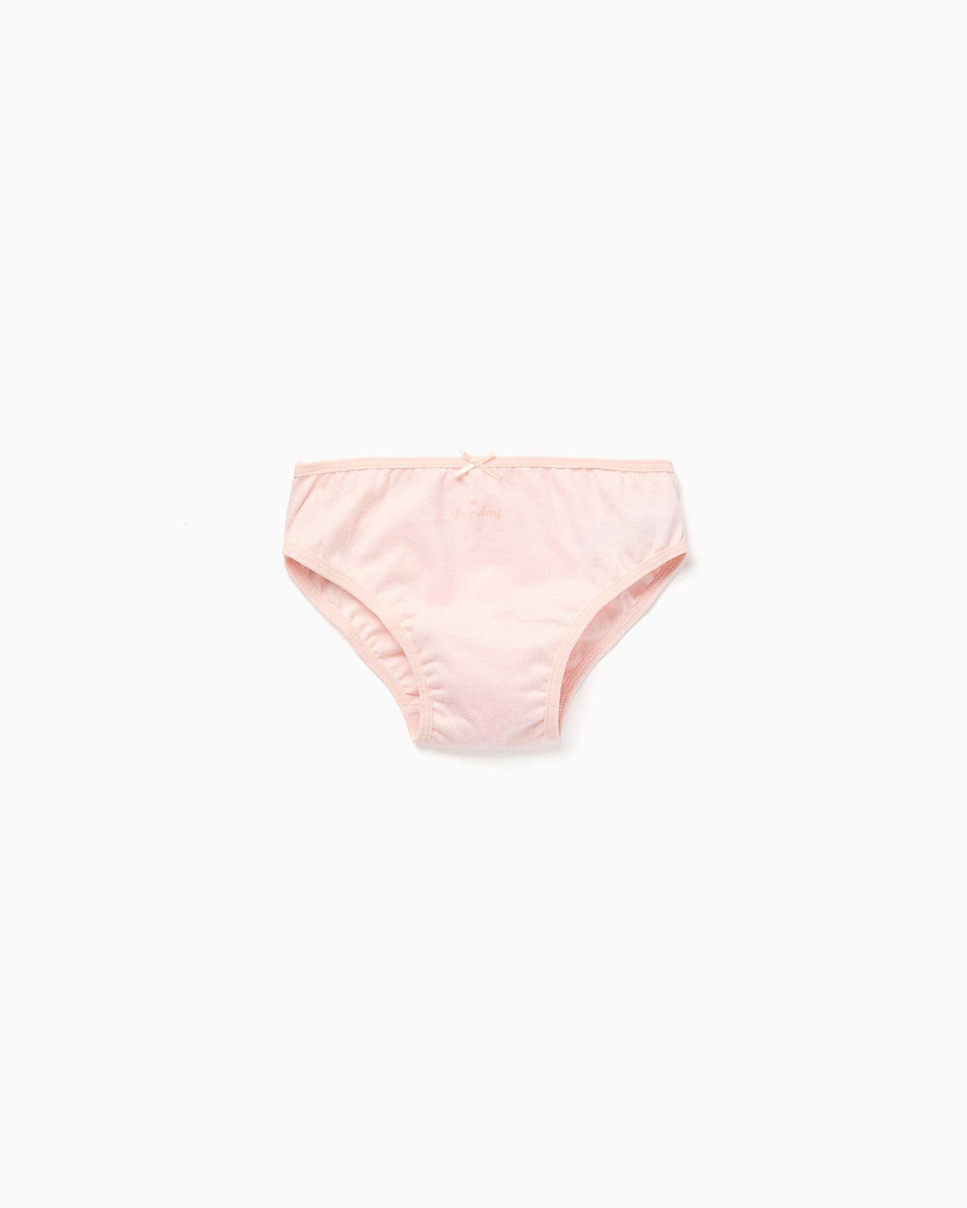 Pack de 7 bragas de niña de algodón y con estampados - Zippy - Multicolor Multicolor-3