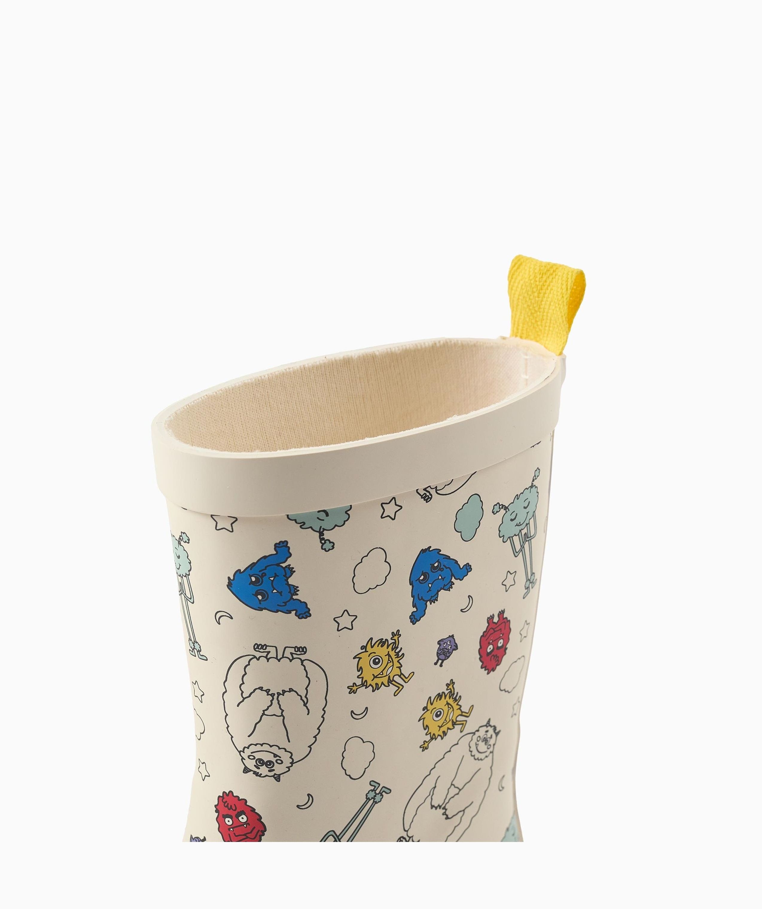 Botas de agua para niños con motivo monstruos de las emociones - Zippy - Blanco Blanco-4