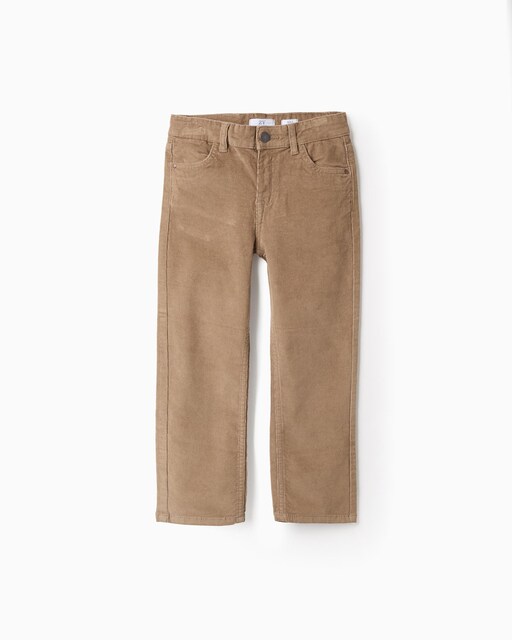 Imagen 0 de Pantalón de niño de pana slim fit