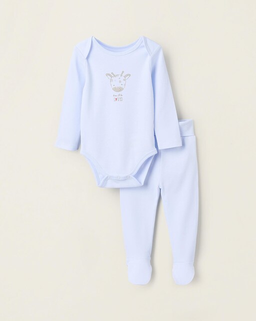 Imagen 0 de Pijama de bebé niño 100% algodón, con estampado
