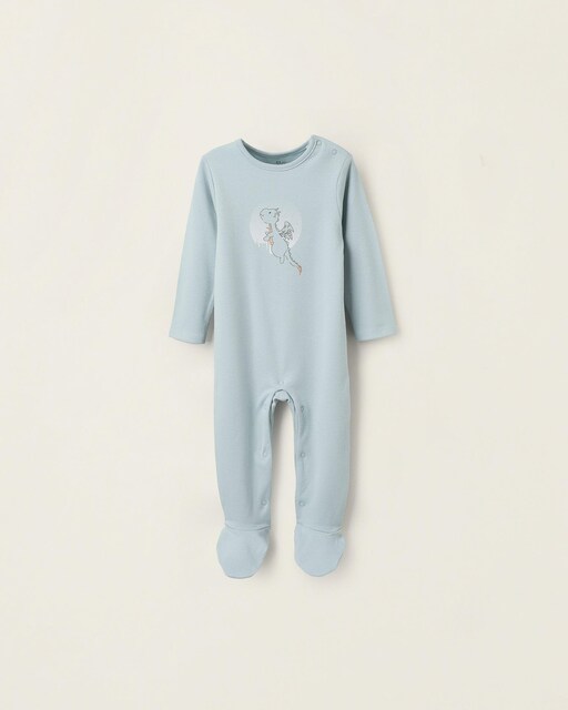 Imagen 0 de Pijama de bebé niño 100% algodón motivo dragón