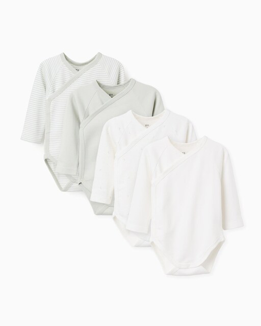 Imagen 0 de Body interior de bebé niño 100% algodón y cruzados