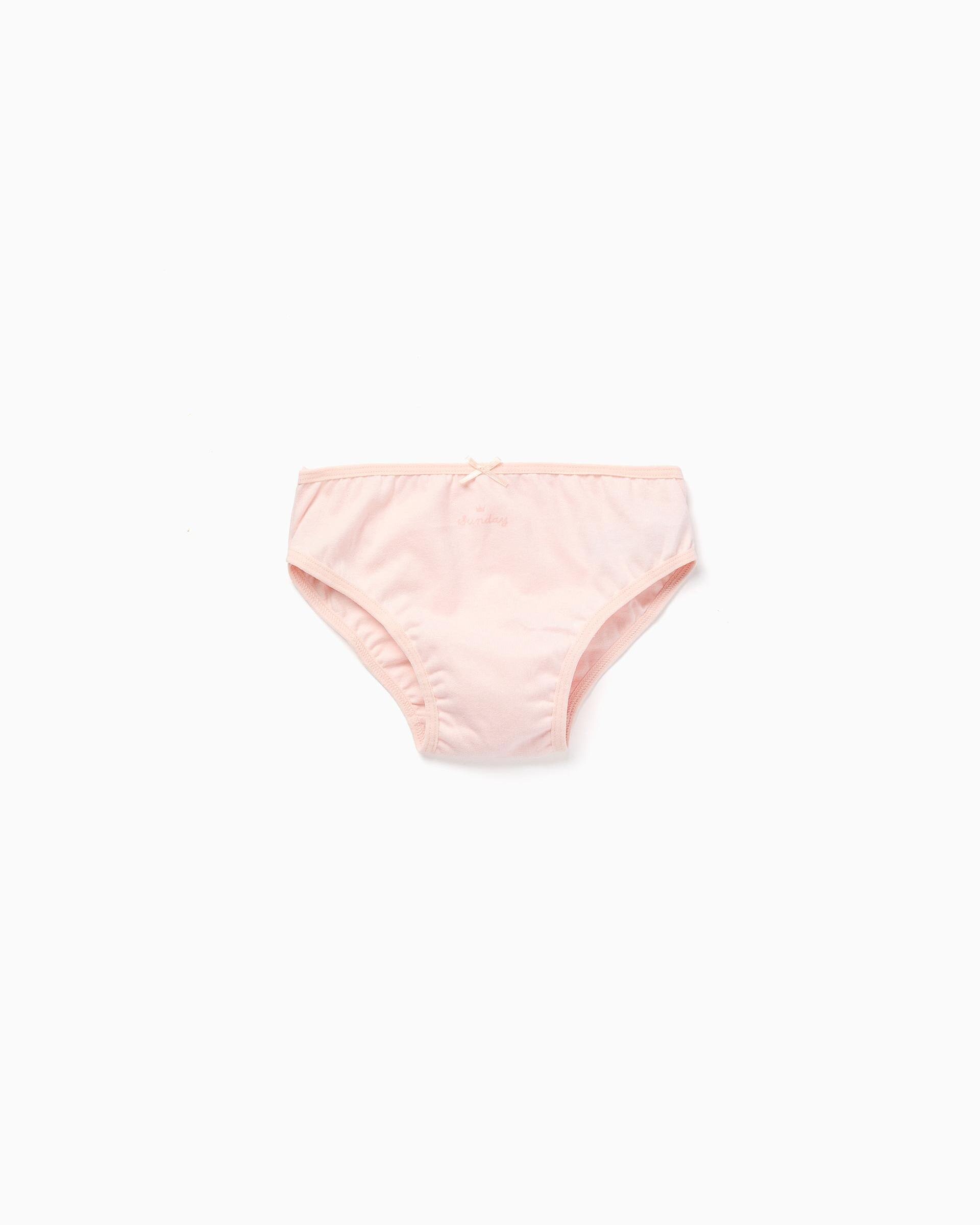 Pack de 7 bragas de niña 100% algodón y con estampado - Zippy - Multicolor Multicolor-3
