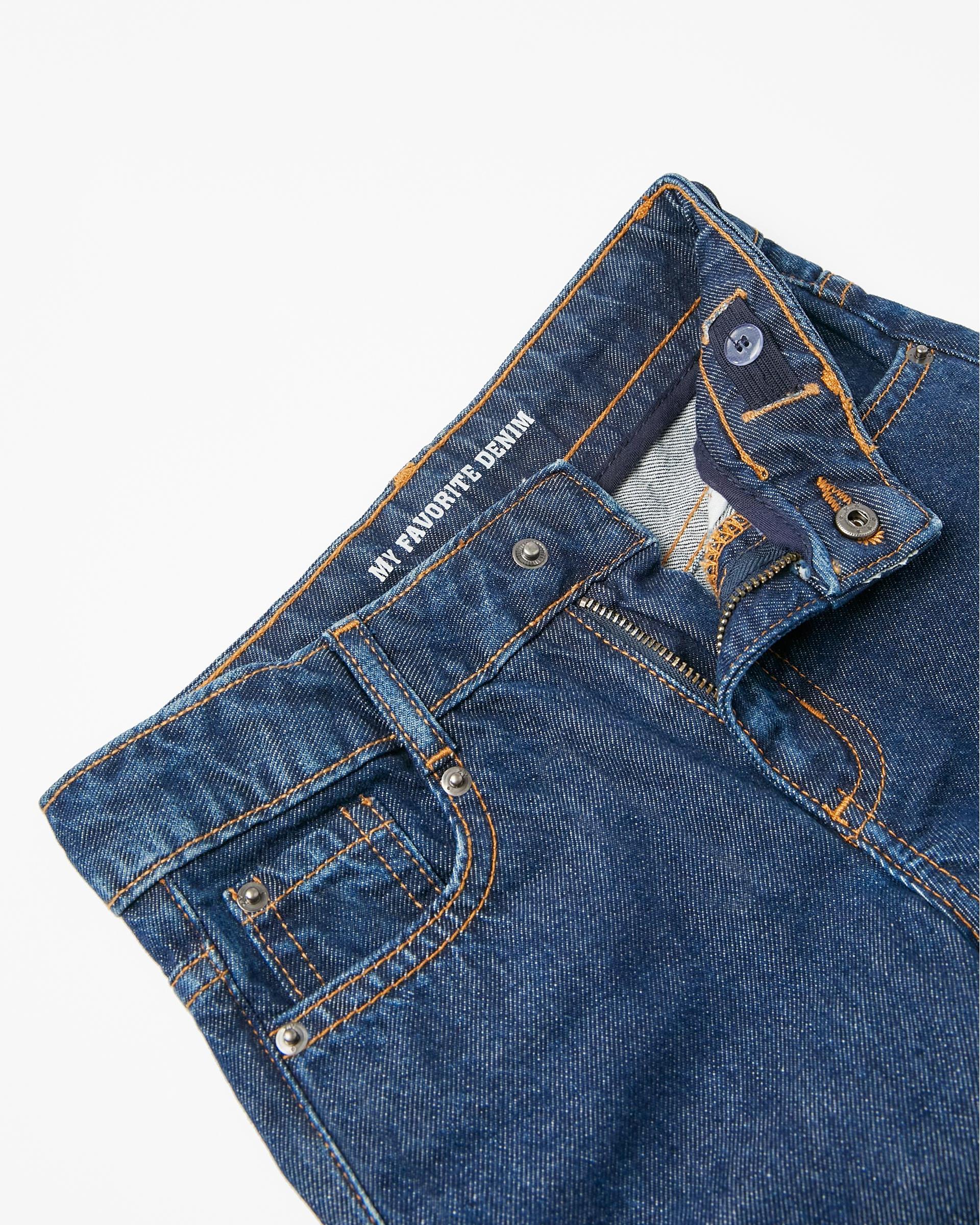 Vaquero de niño 100 % algodón straight fit - Zippy - Azul denim Azul denim-3