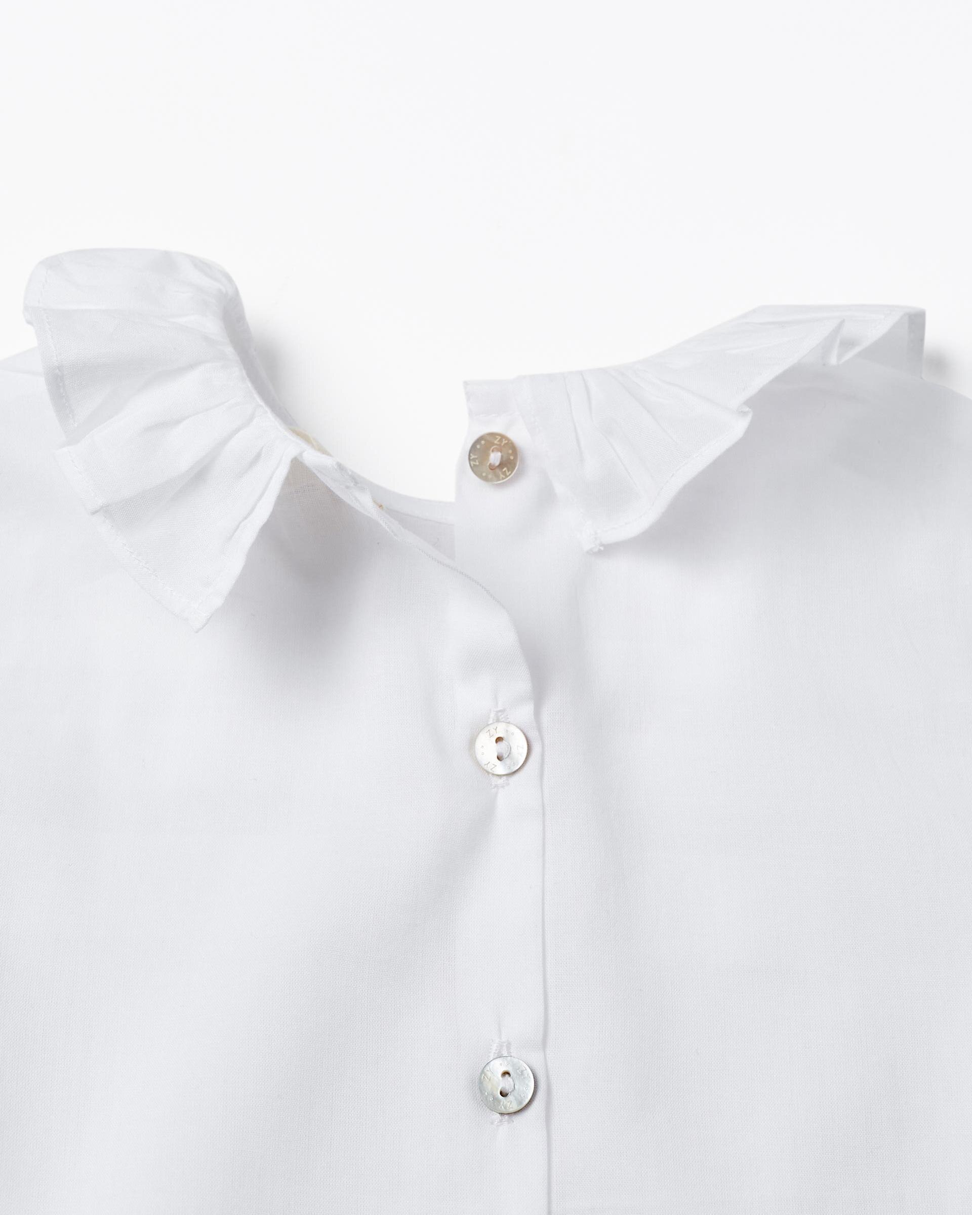 Camisa blanca niña discount el corte ingles