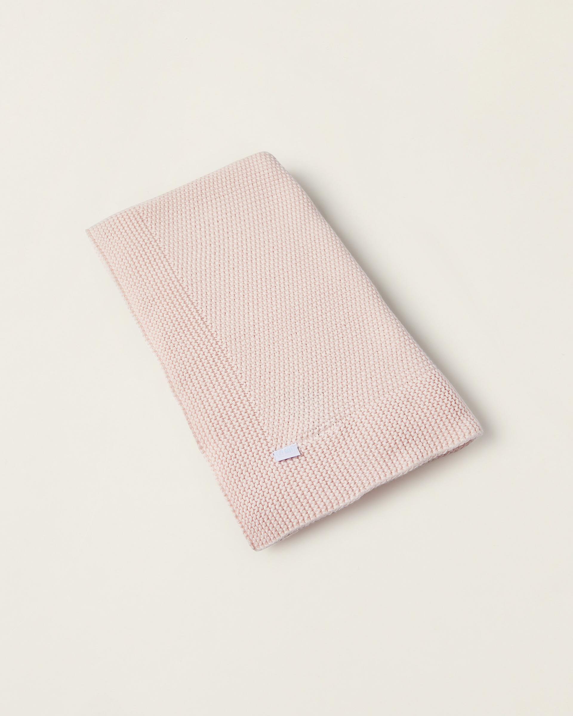 Manta de punto 75 x 90 Zippy - Gris Rosa-3