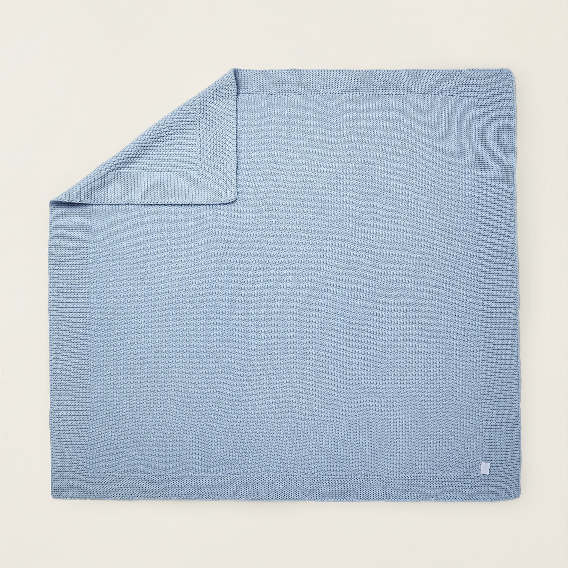 Manta de punto 75 x 90 Zippy - Azul Azul-2
