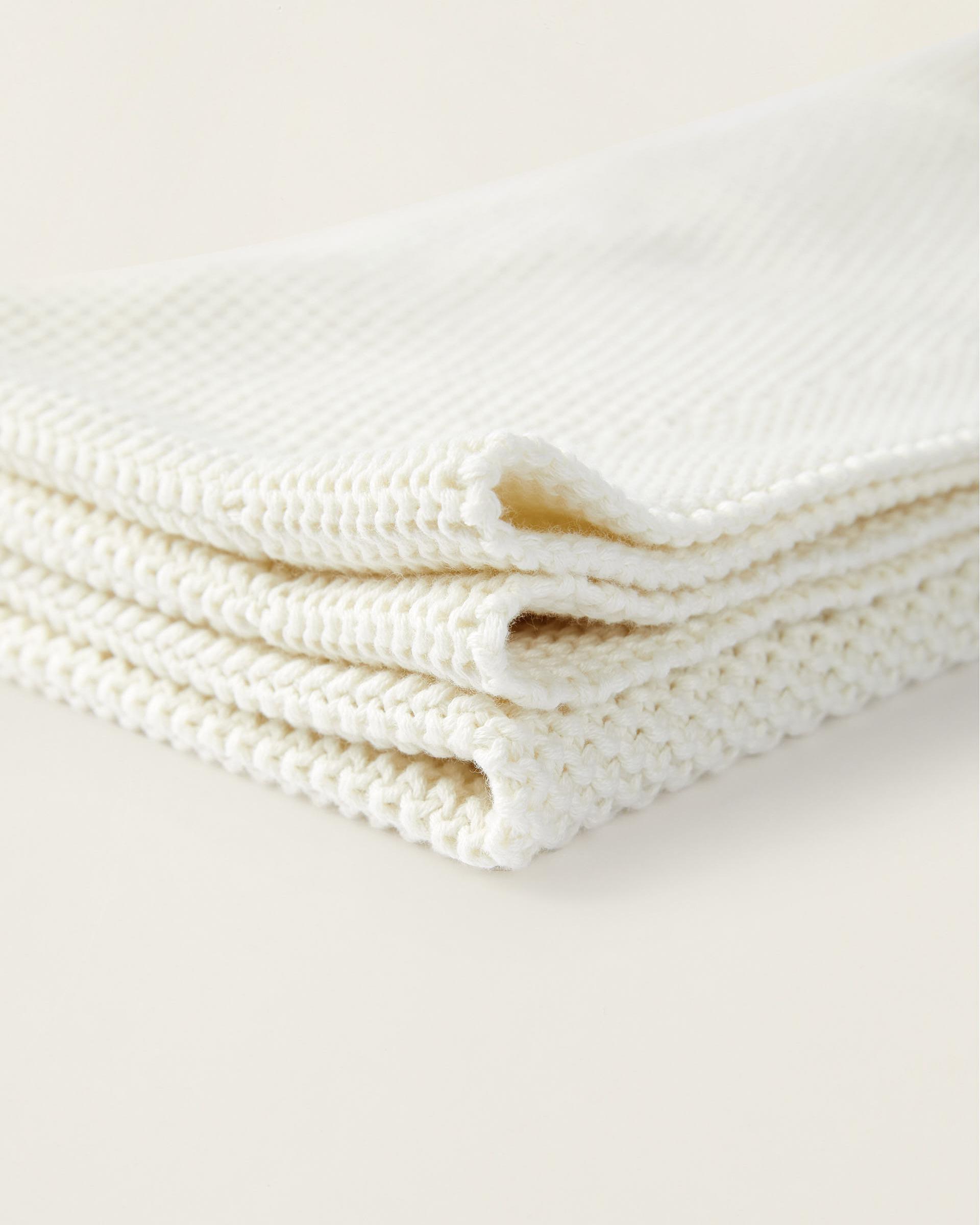 Manta de punto 75 x 90 Zippy - Beige Beige-4