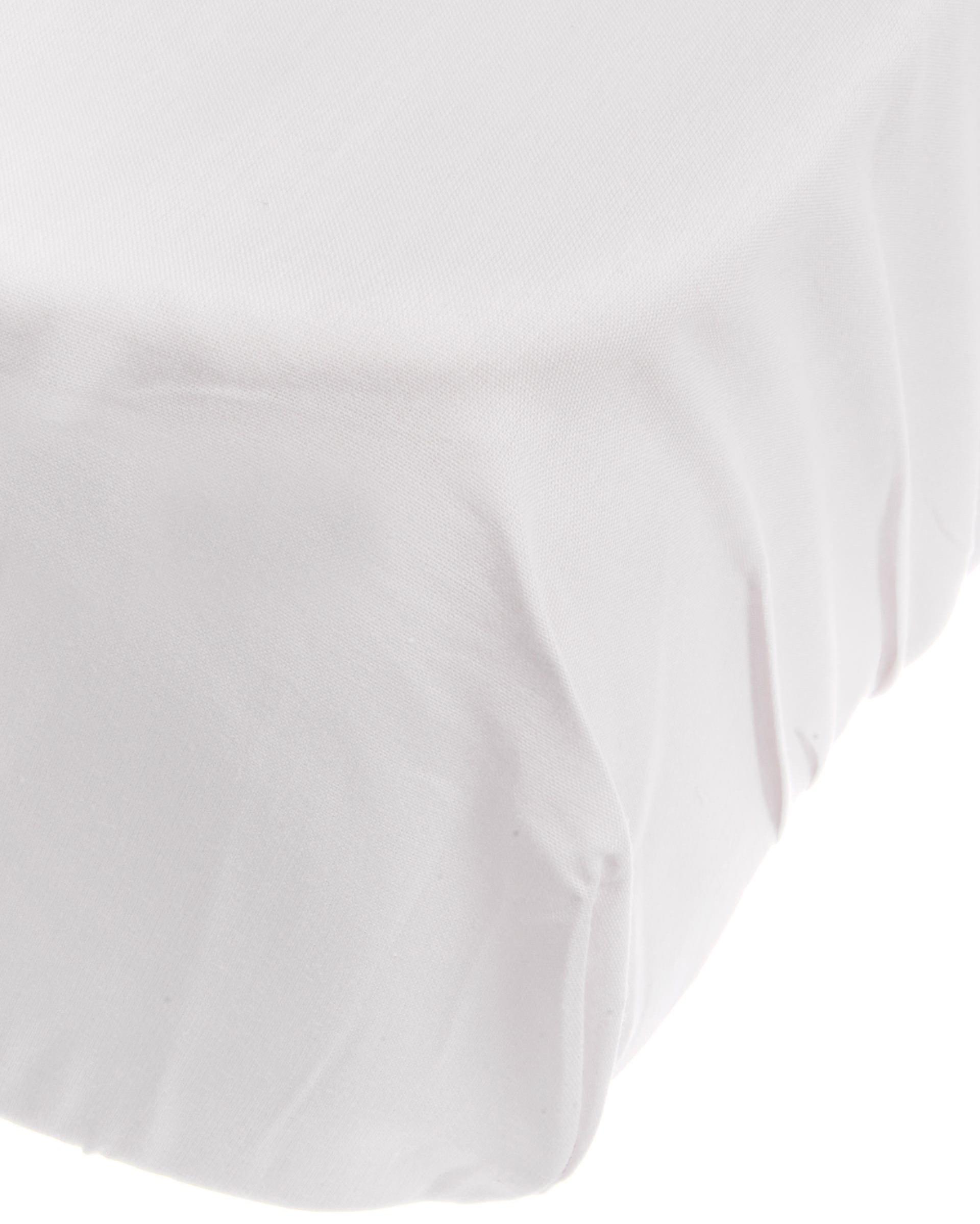 Imagen 0 de Pack de dos sábanas 120 x 60 ZIPPY en blanco Blanco