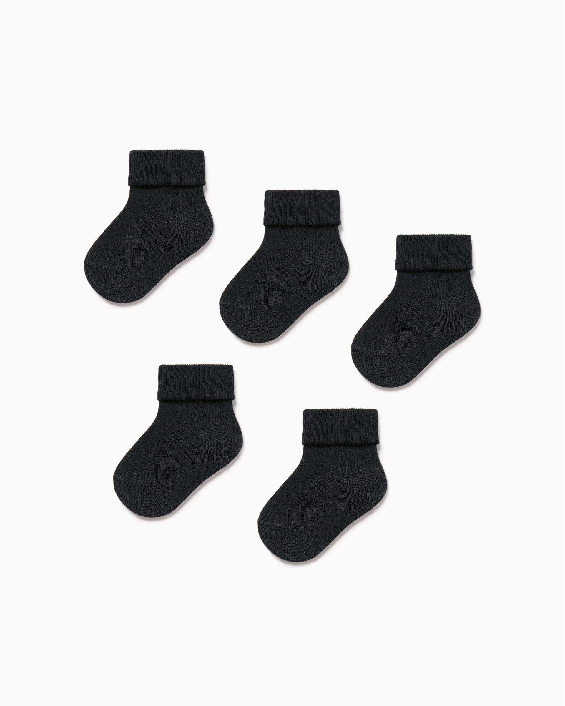 Pack de calcetines de bebé niño lisas y suaves