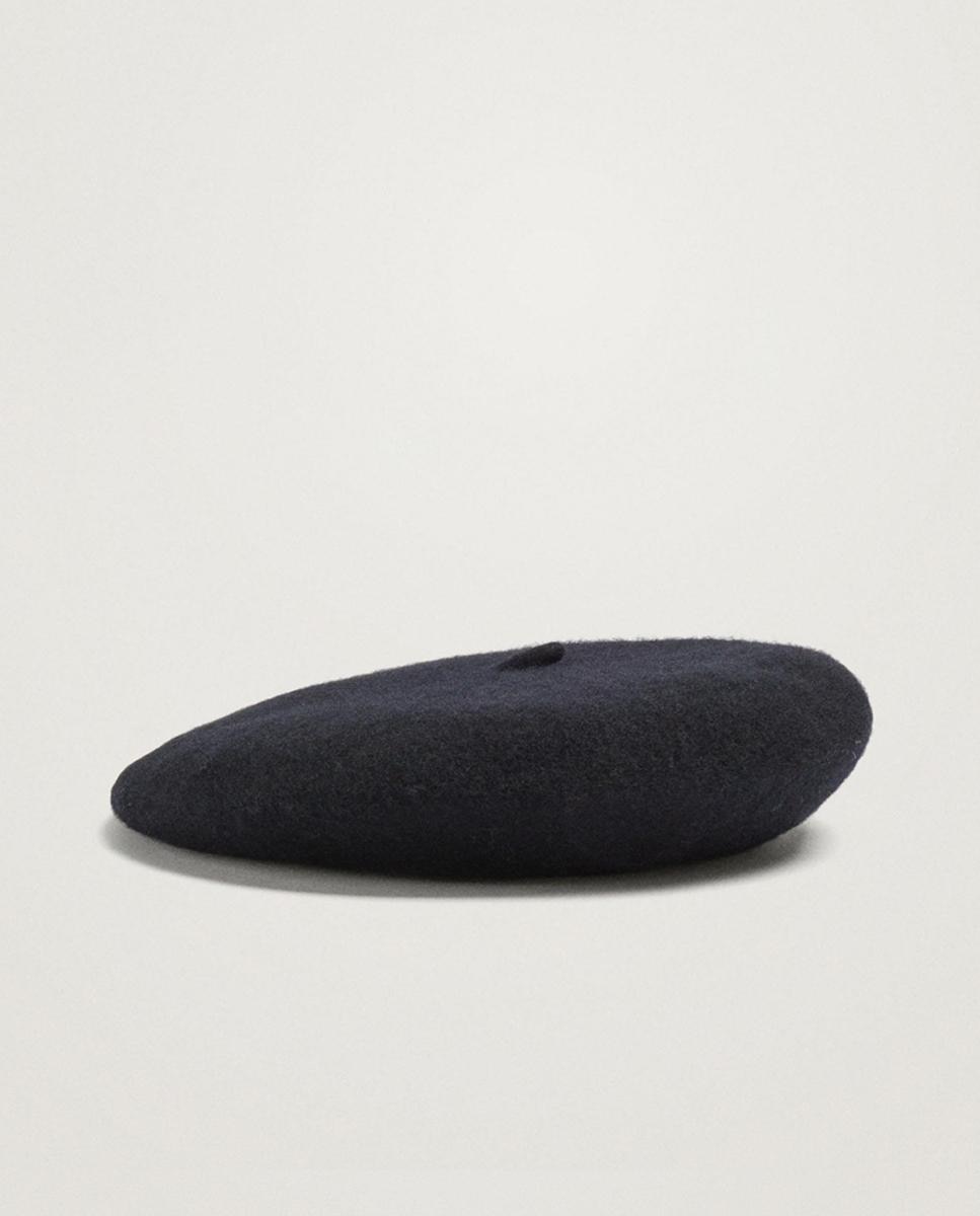 Boina de mujer de lana en liso - Parfois - Negro Negro-1