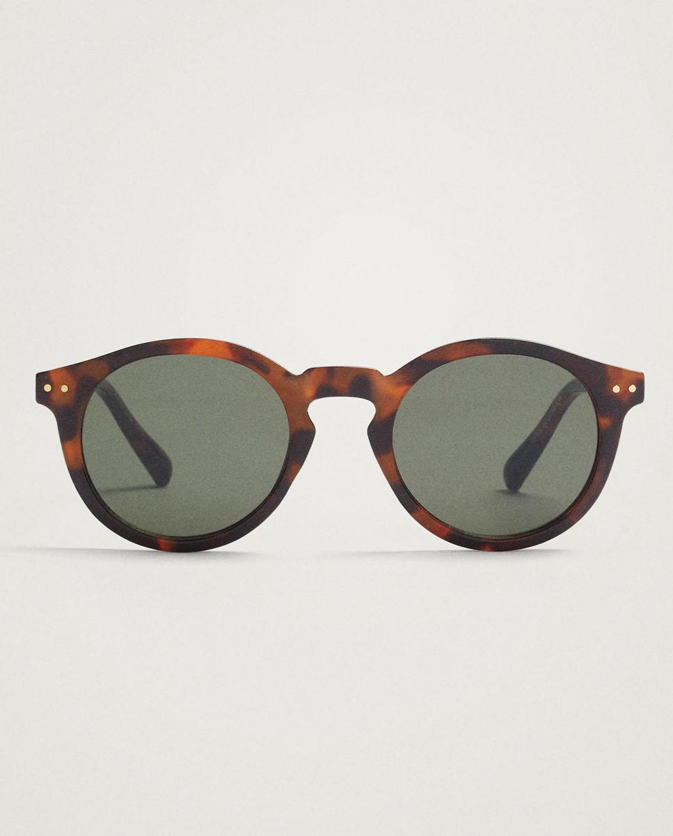 Gafas de sol de mujer con protección uv y forma redonda en - Parfois - Marrón Marrón-1