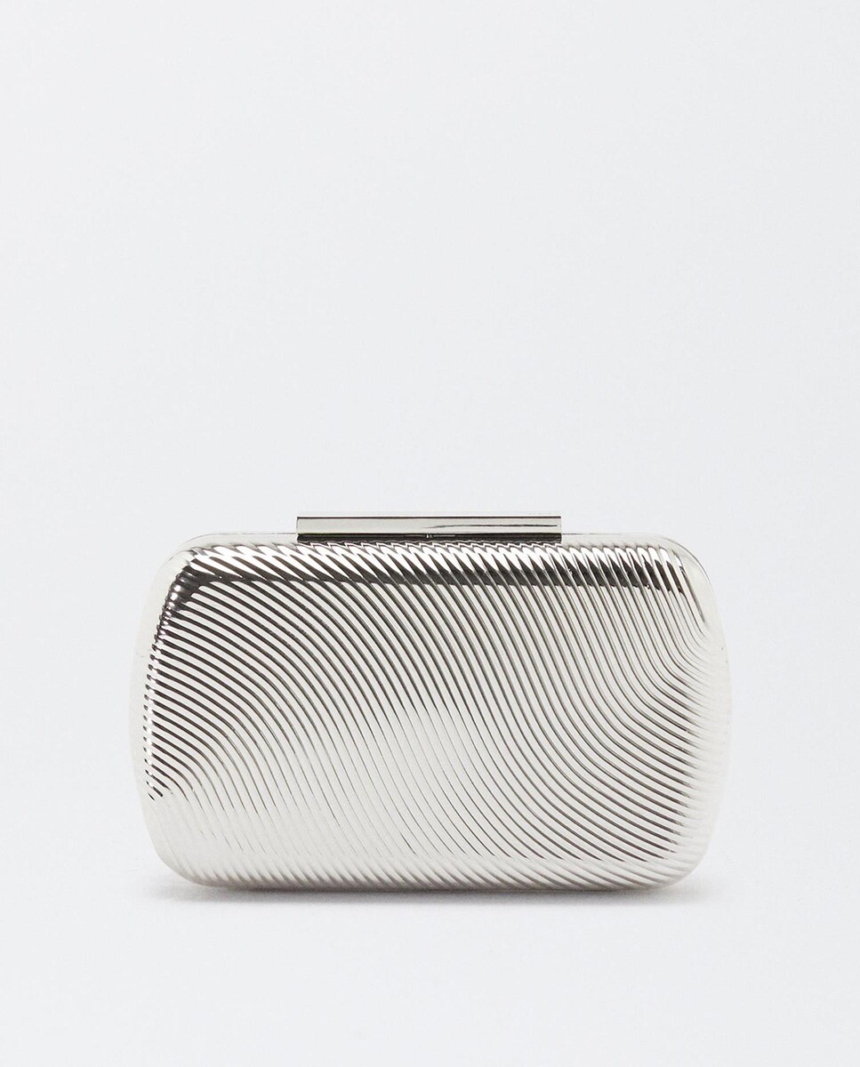 Bolsos Boda Parfois Bolsos Plateados Bolso Fiesta Plateado Parfois
