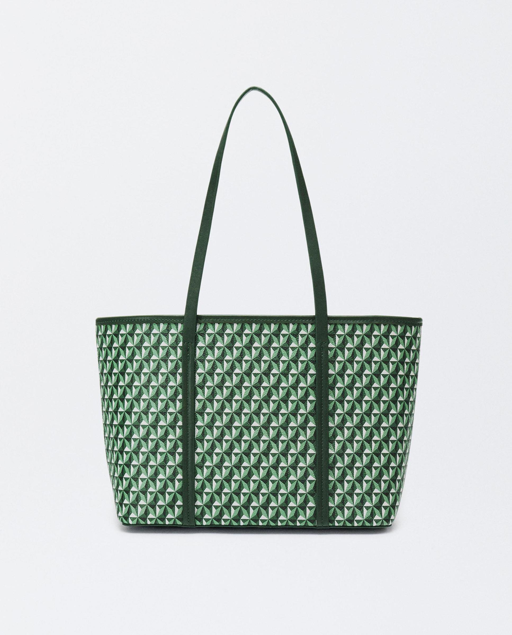 Bolso shopper estampado online geometrico