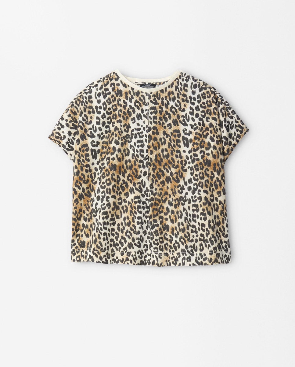 Camisetas Estampadas Camisetas Print Animal Camiseta De Mujer Crop
