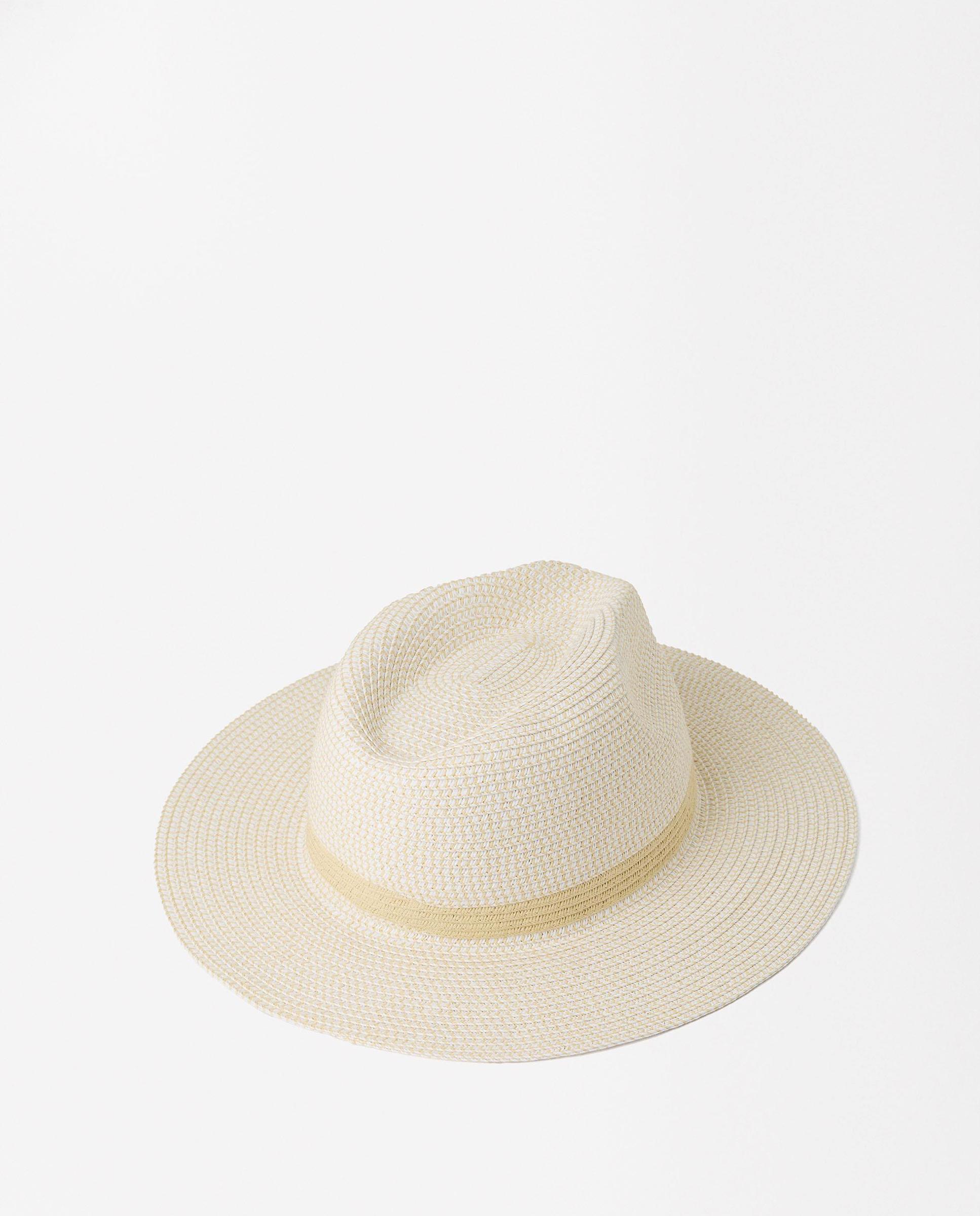 Sombrero de mujer de punto con tira decorativa - Parfois - Blanco Blanco-2