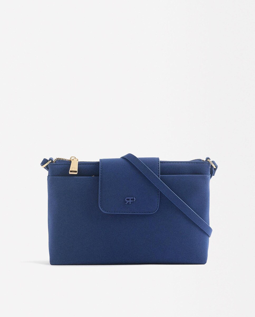 Azul Marino Bolso Para Ordenador Parfois Parfois Bolso Rafia Azul