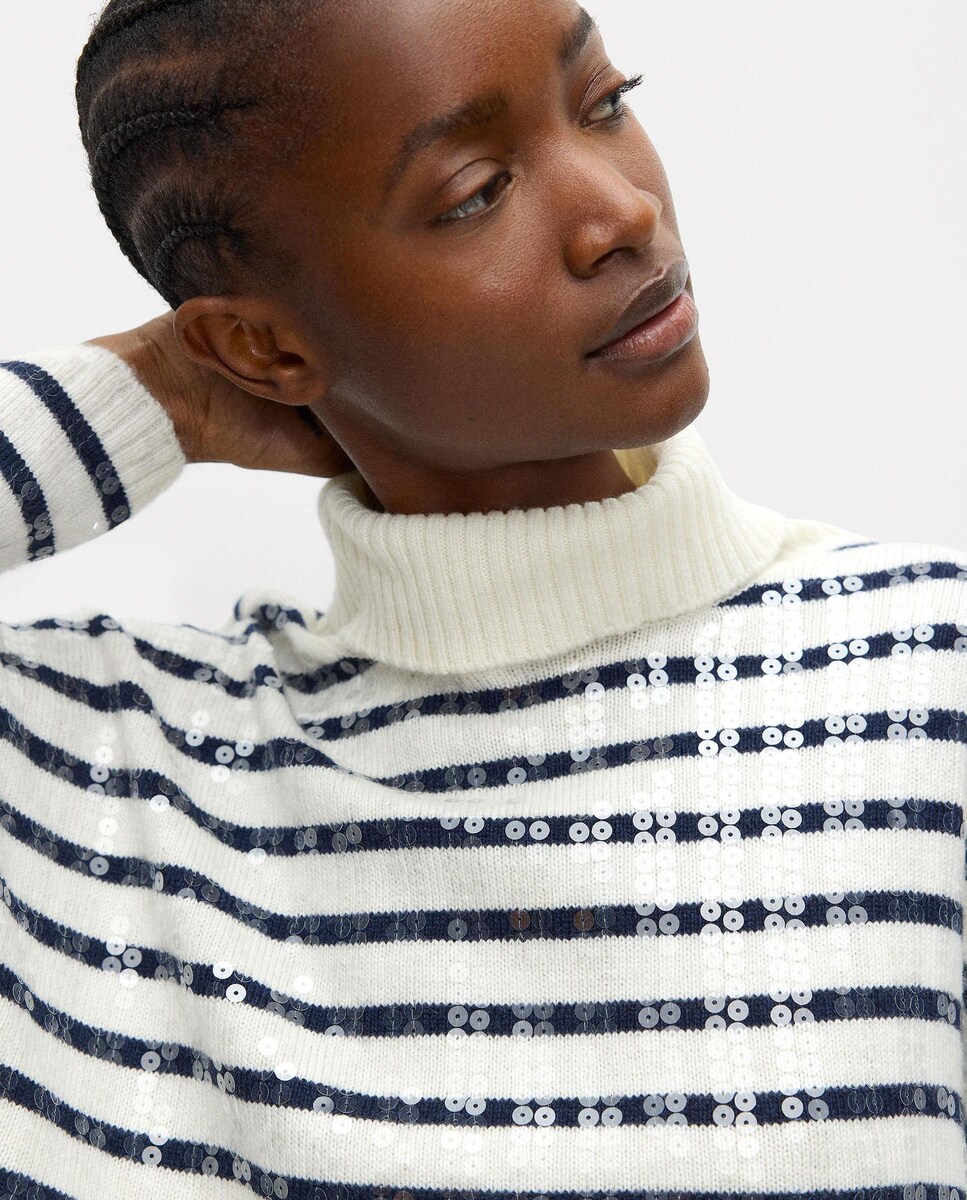 Jersey Blanco Mujer El Corte InglÃ©s Jersey De Mujer De Punto Con