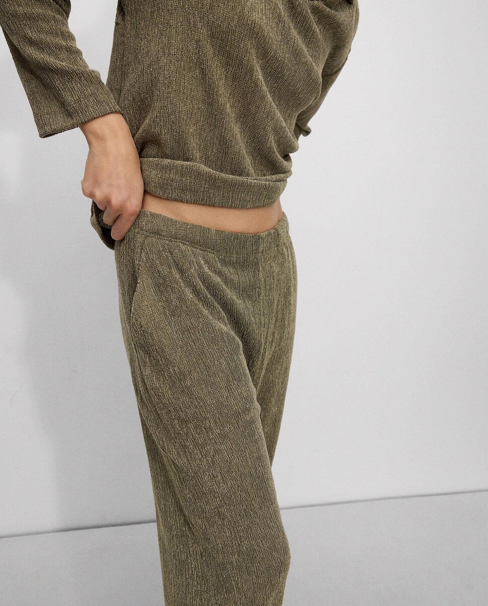 Alfred Dunner Clásicos Pantalones Con Cintura Elástica