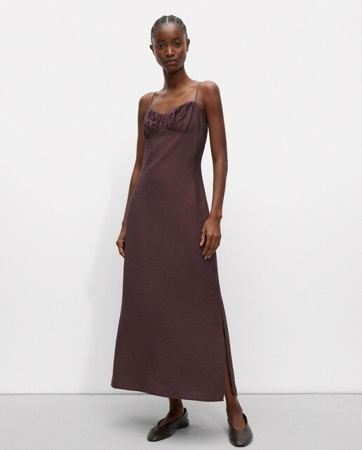 Vestido Boho Stradivarius Vestidos De Mujer Stradivarius Lanza El