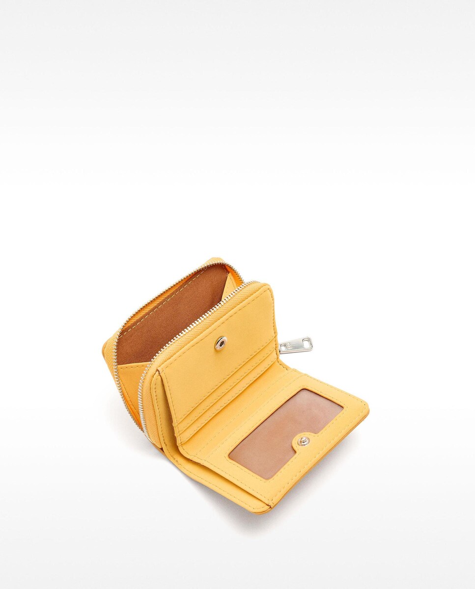 Cartera Pequeña Cartera Cremallera Mujer Cartera De Mujer Pequeña